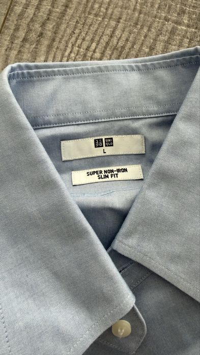Camasa uniqlo albastra
