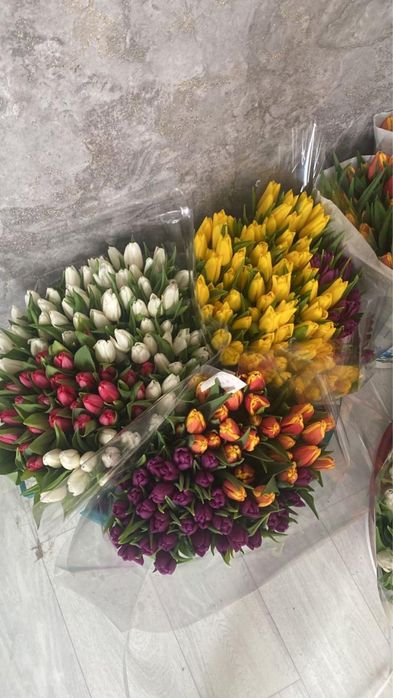 Тюльпаны к празднику, Красиво и доступно