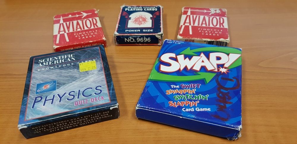 Carti de joc 4 feluri