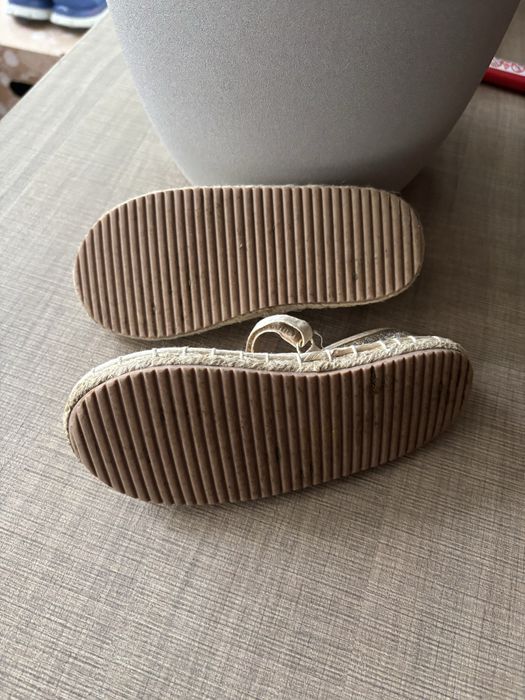Mayoral Espadrile copii, auriu, material textil, 25 EU