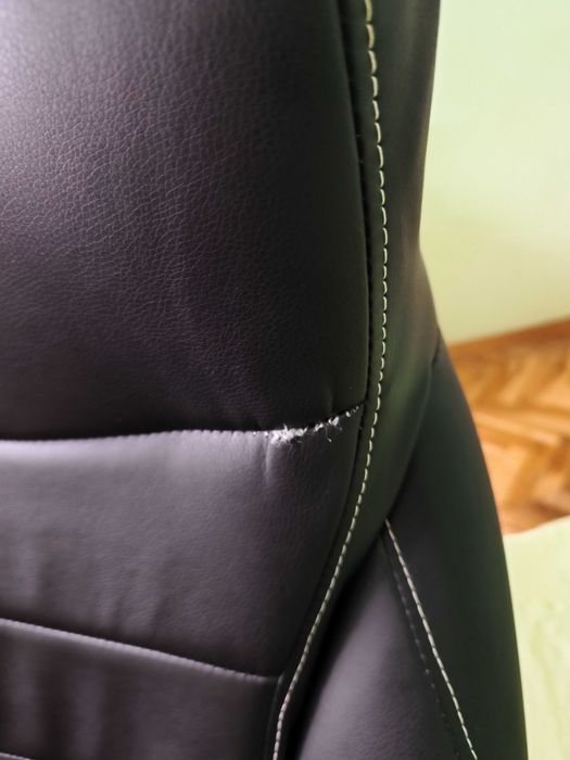 Офис Гейминг кожен стол