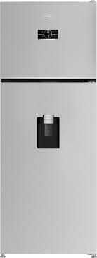 Нов 70 см хладилник с фризер Beko B5RDNE504LDM, 477 л,No Frost,