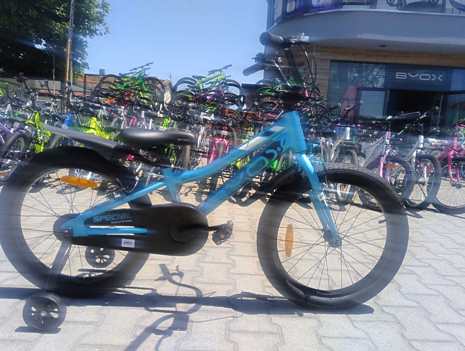 X Детски алуминиев велосипед 20" SPECIAL син