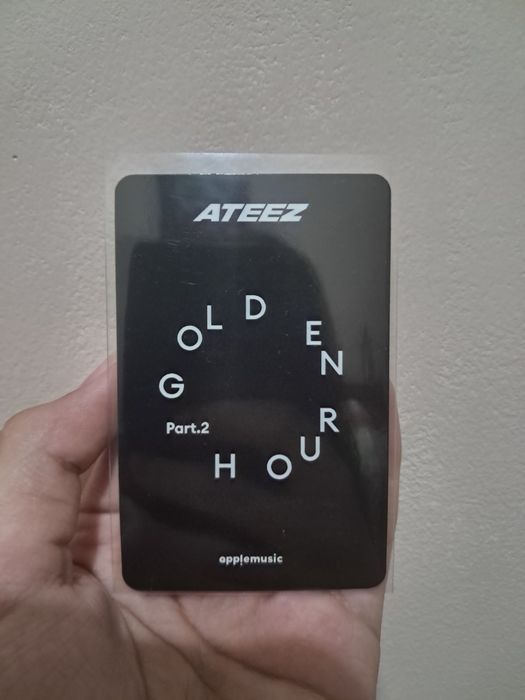 Jongho Ateez pob photocard