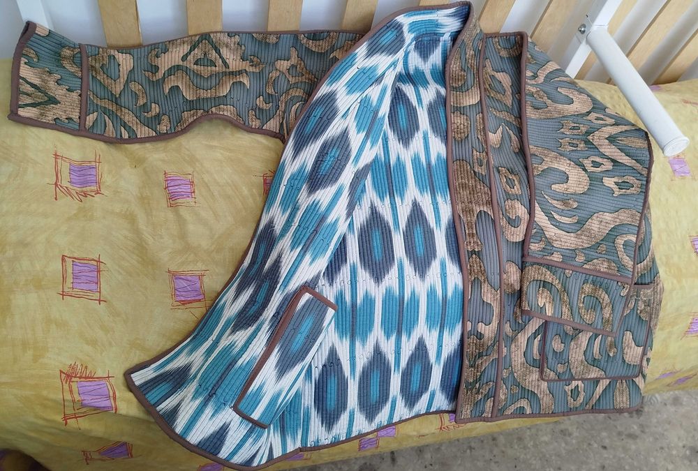 Модный узбекский чапан недорого