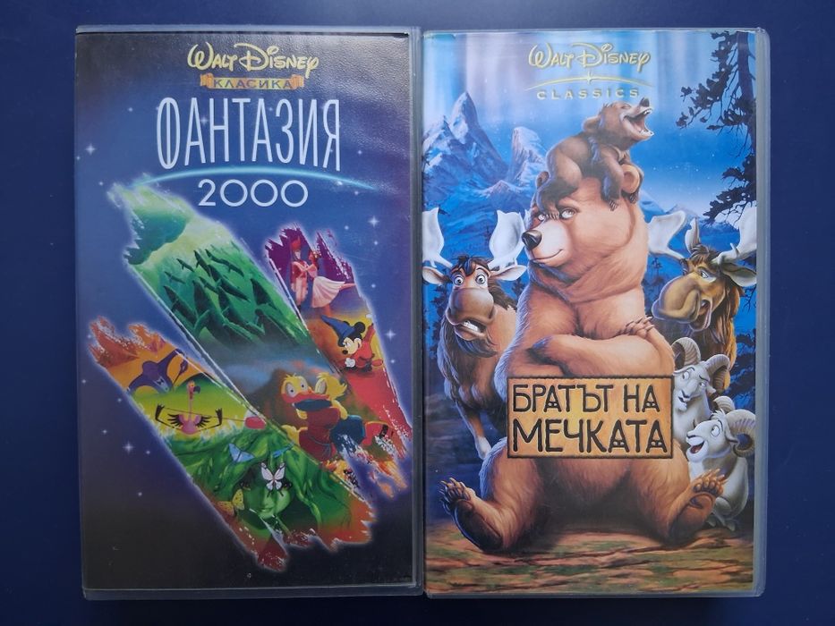 Видеокасети VHS  Анимации