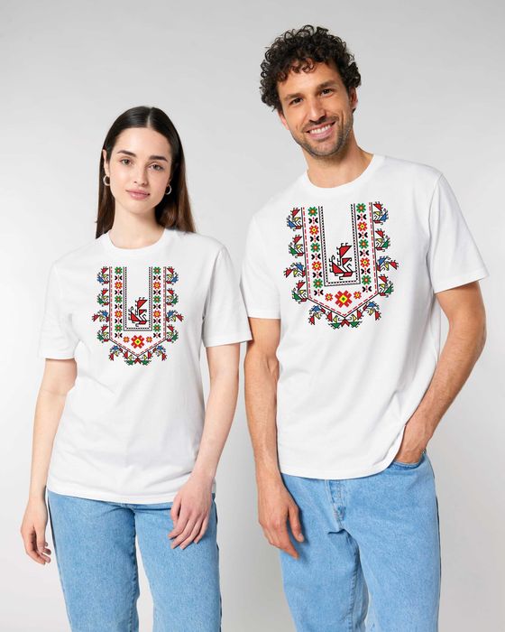 Тениски с шевици(щампа), Народни мотиви, Тениски от органичен памук