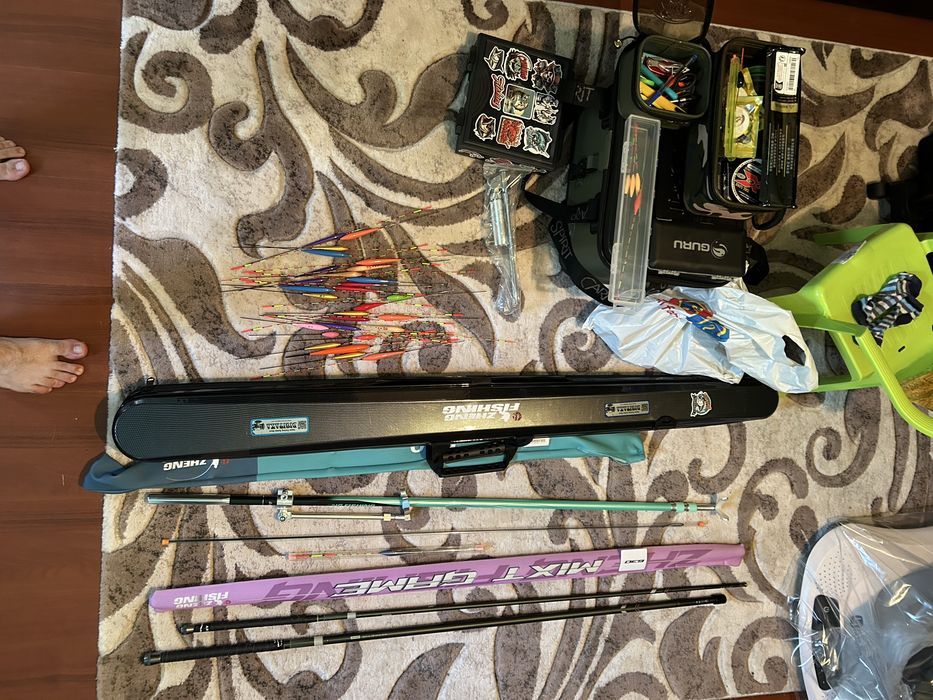 Set complet pescuit stationar