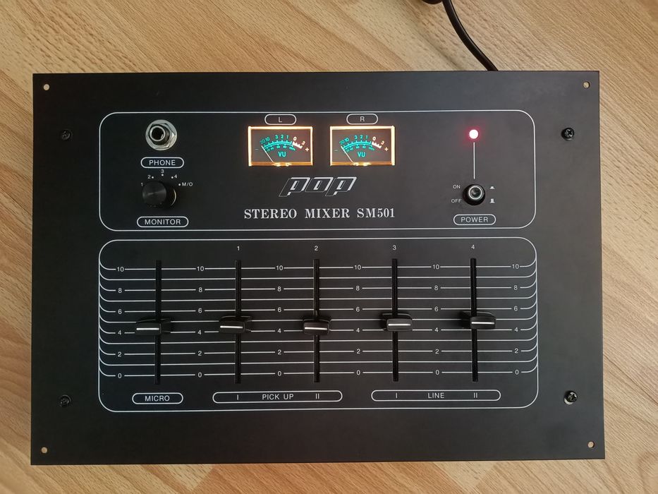 Mixer audio stereo Pop