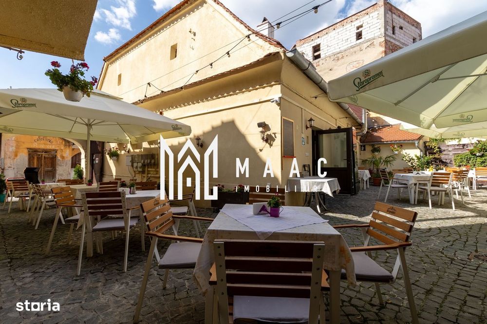 Restaurant de închiriat | Ultracentral, Sibiu | terasă 180 mp