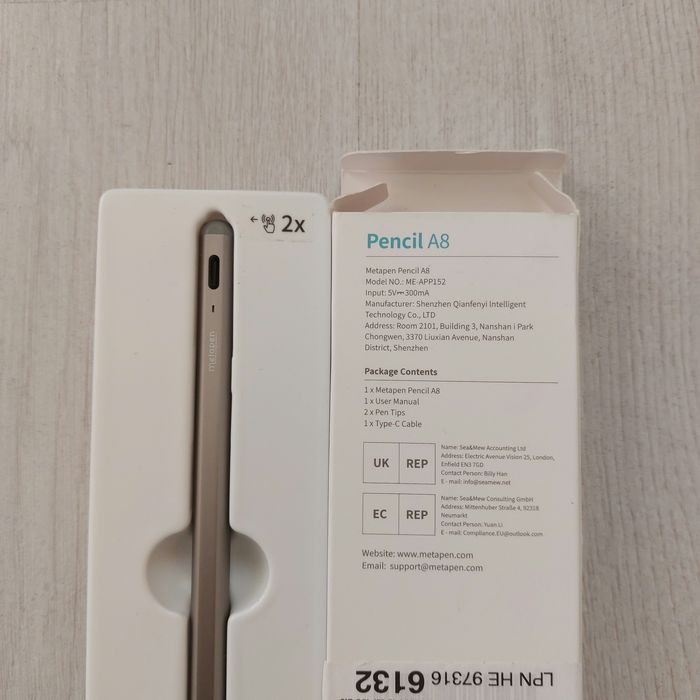 Оригинален стилус Apple Metapen Pencil A8
