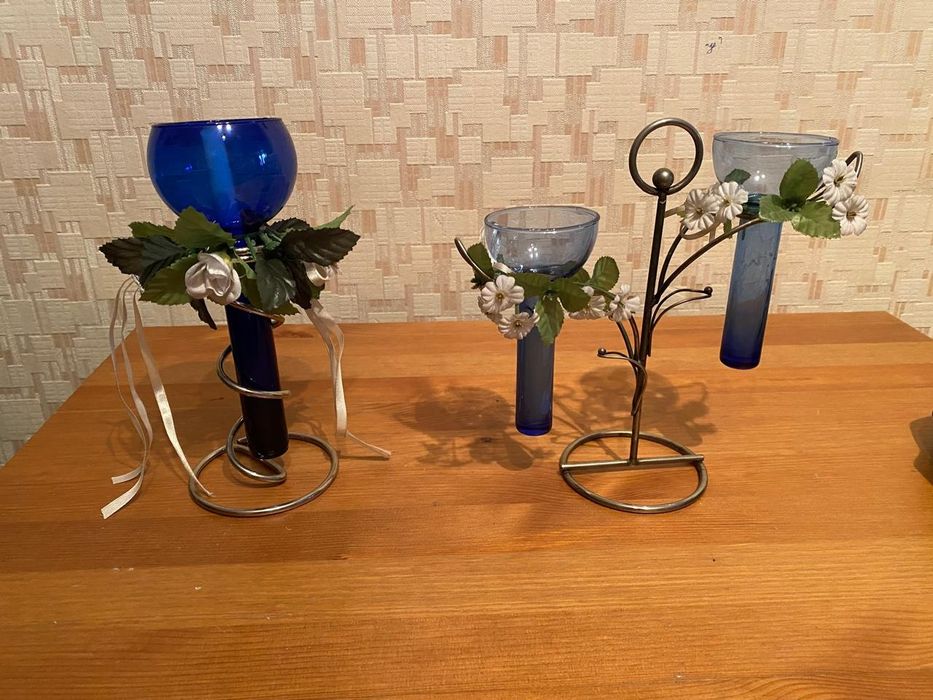 Полсвечники декоративные