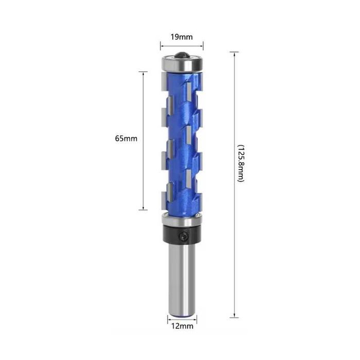 Фрезер копирен с горен и долен лагер,Захват 12 mm,Дължина 65mm, 4017