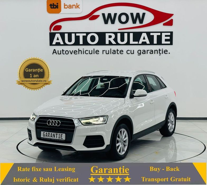 Audi Q3 2017 2.0D E6 Garantie 12 Luni Rate Avans 0 Doar cu Buletinul