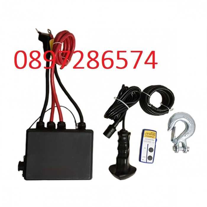 Електрическа лебедка BULMAX за джип и пътна помощ 12v-6136кг/13 500 lb