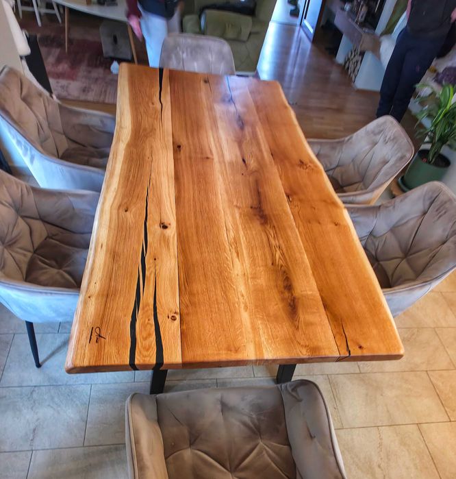 Masa din lemn de stejar pe comanda