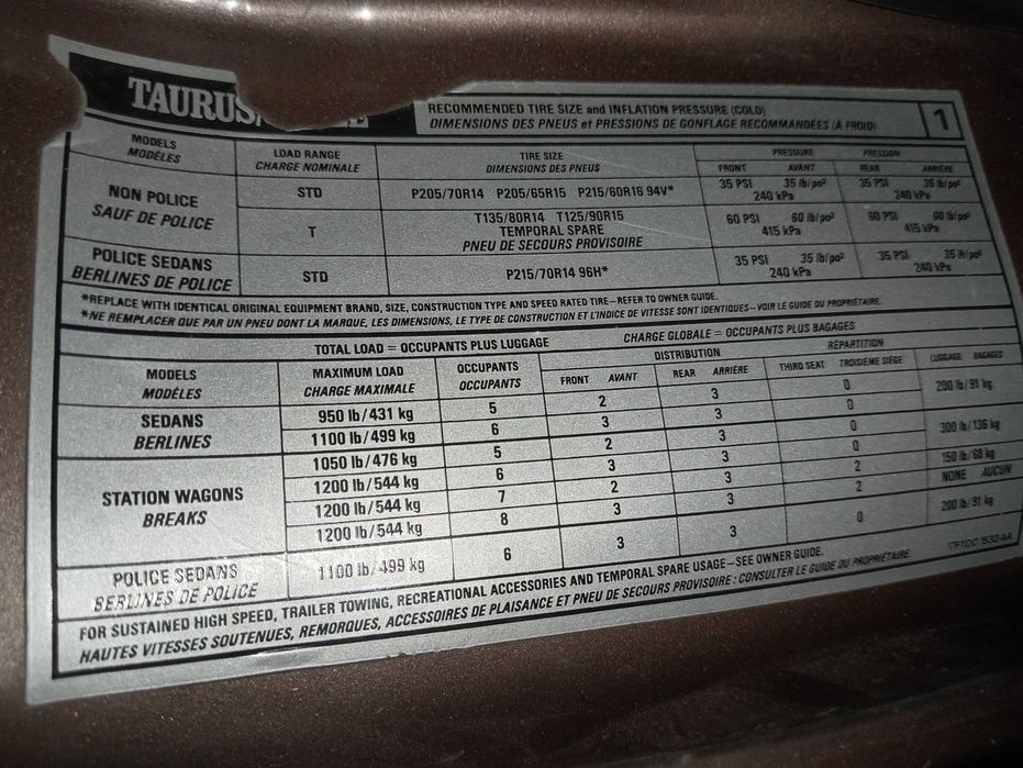 Форд таурус Ford taurus USA Amerika