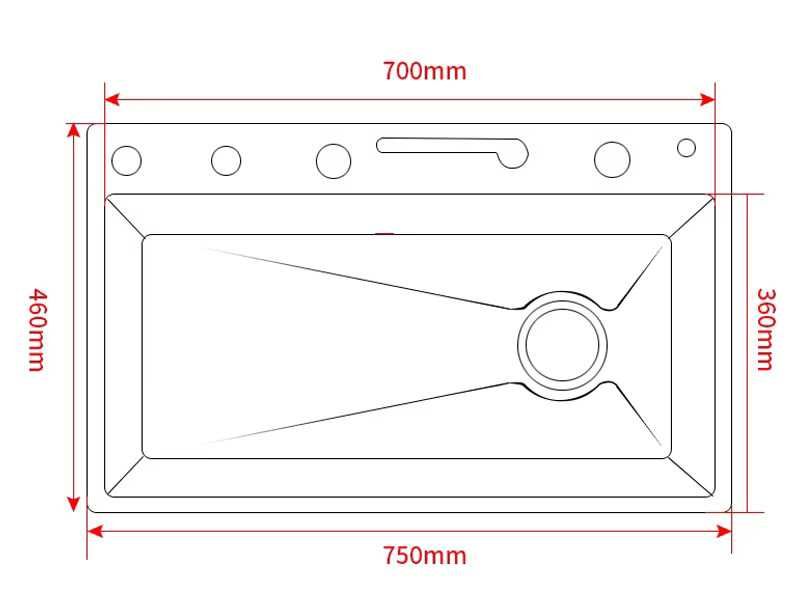 Мивка кухненска модерна, многофункционална