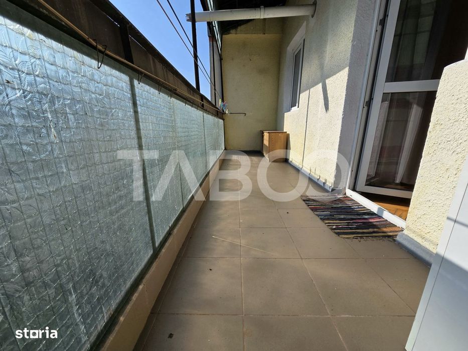 Apartament 2 camere de vanzare mobilat pivnita balcon Siretului Sibiu