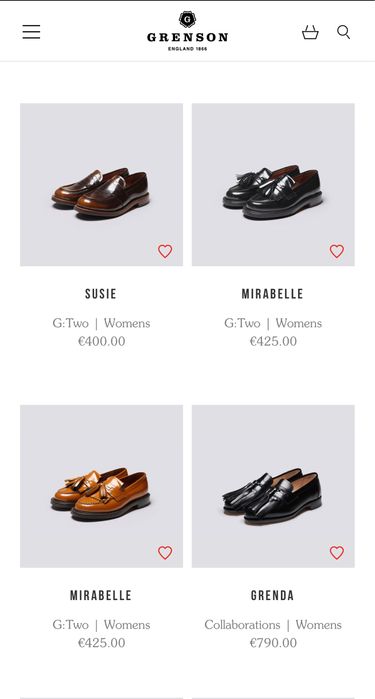 Лоуфъри GRENSON .Номер 37.5