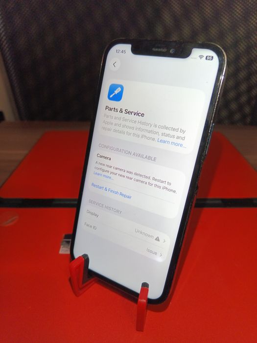 Placa de baza Iphone 12 Pro 128Gb face id si sim defect pentru piese