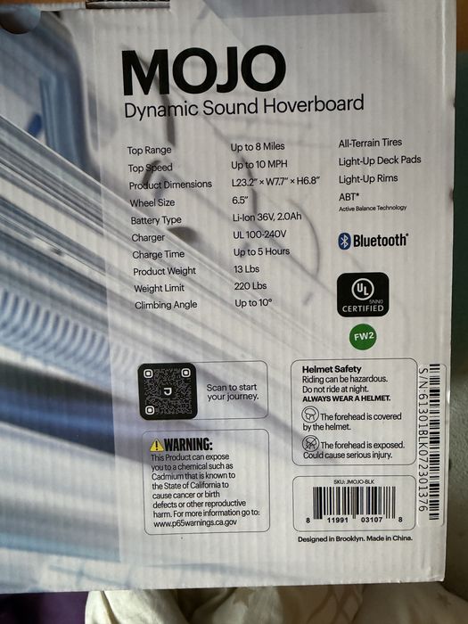 Vand Hoverbord Jetson Mojo