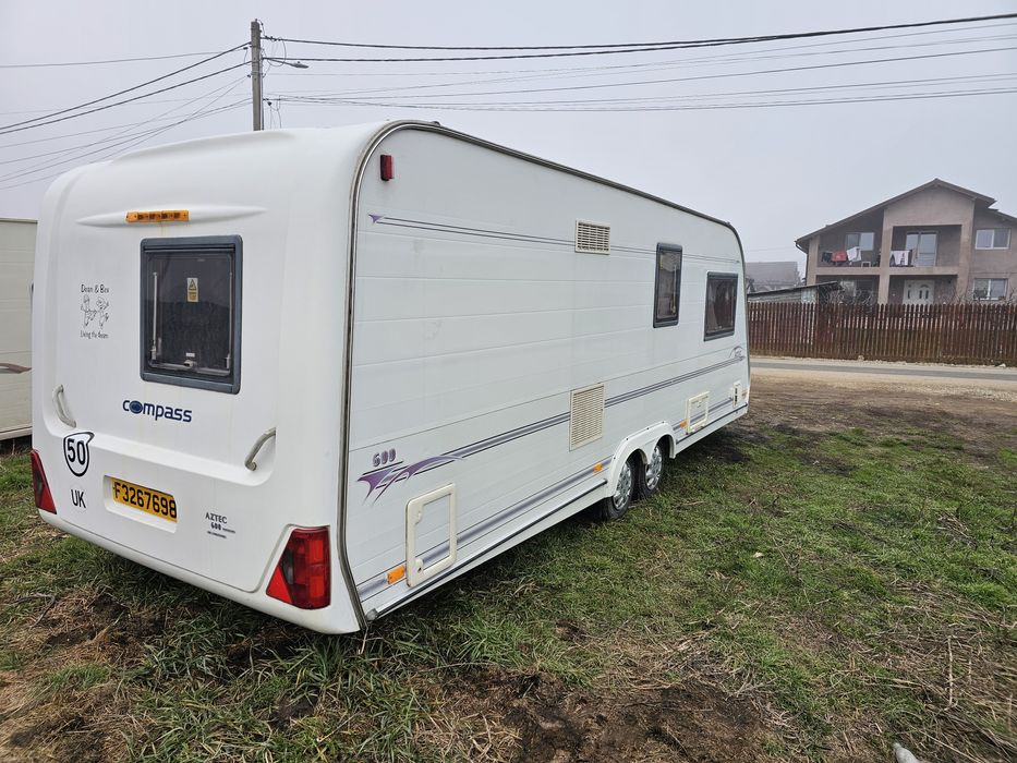 Rulota caravana Compass Aztec 600 cu Aer Conditionat 2004