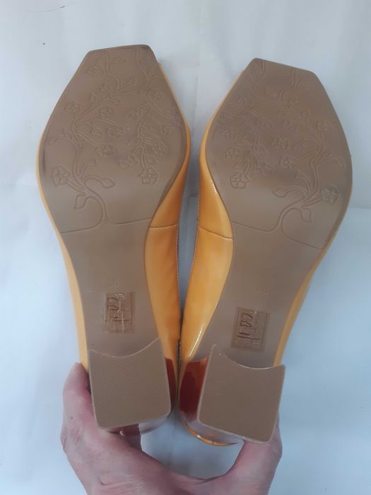 VAND SANDALE dama, din piele, Benvenutti, 38 = fix 24 cm