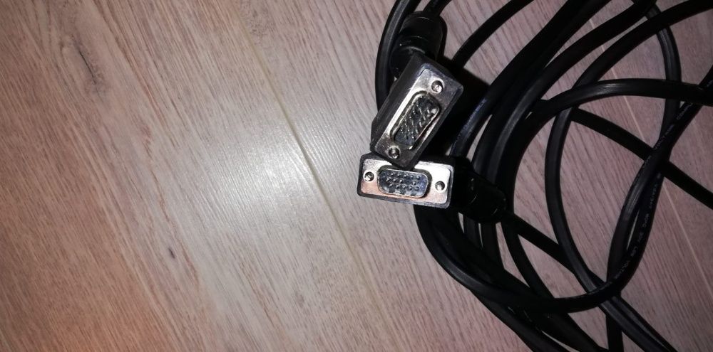 Cablu prelungitor VGA-VGA / Tata-Tata, dublu ecranat 10m