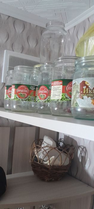 Продам стекляные банки