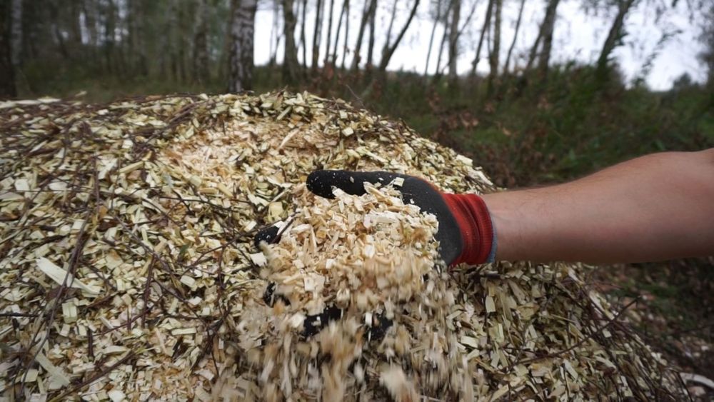 Tocător crengi la tractor RT 690 pentru aschii