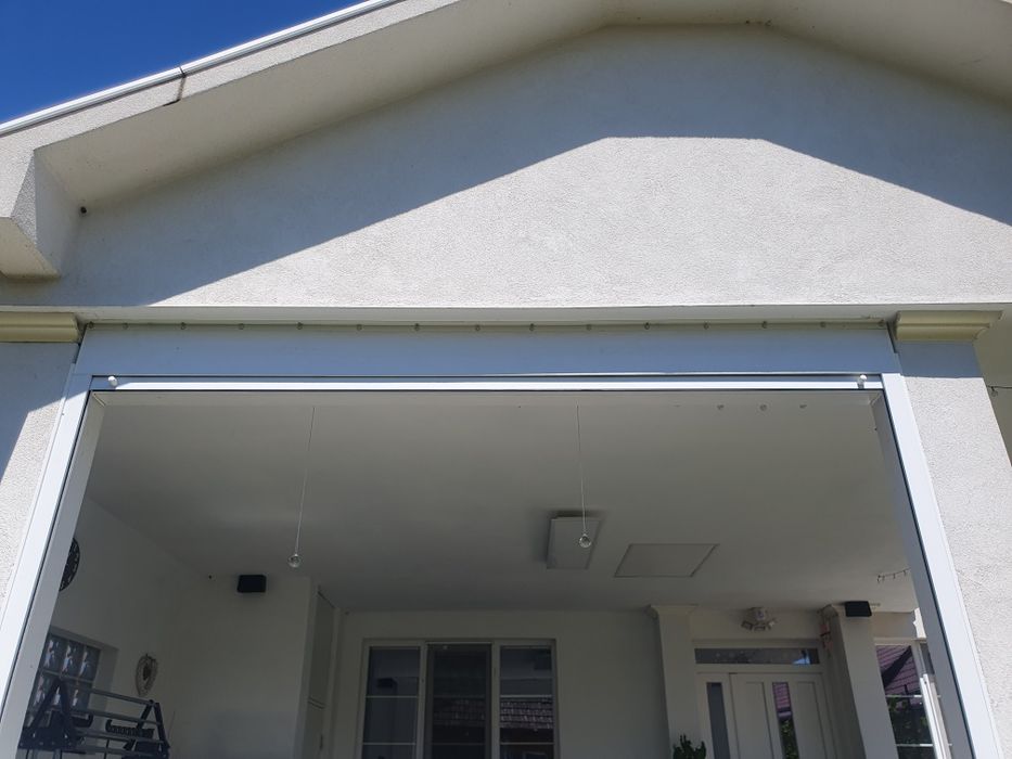 Rulou alb din aluminiu cu motor electric Somfi 275/190