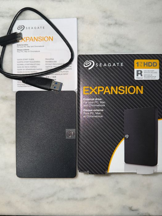 Hard Disk extern SEAGATE Expansion STKM1000400, 1TB, USB 3.0, negru