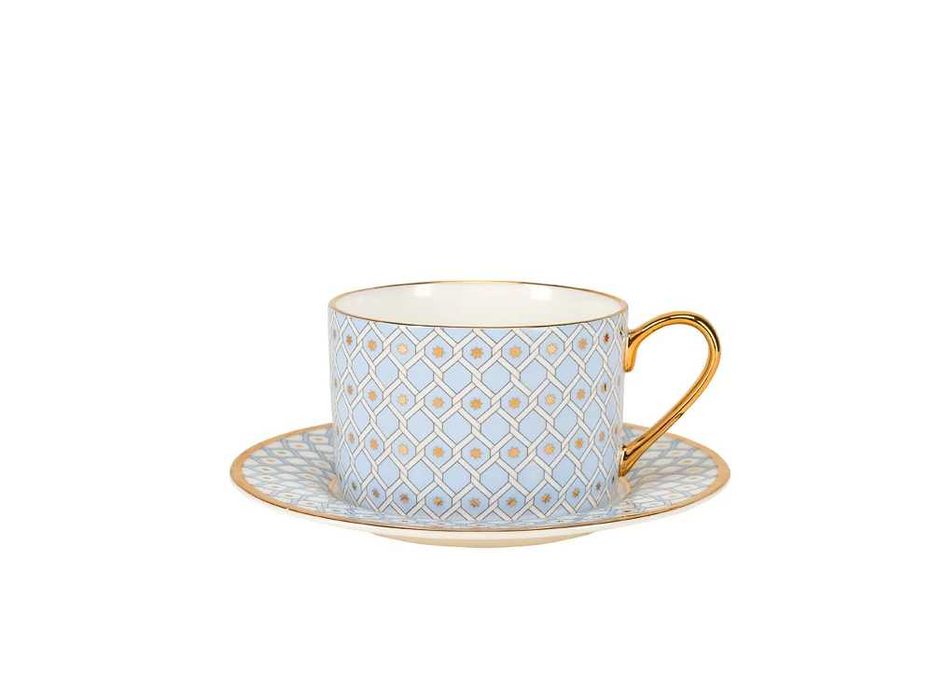 Чайный сервиз "Идиллия", "Азур" (10 предметов) (4 персоны)