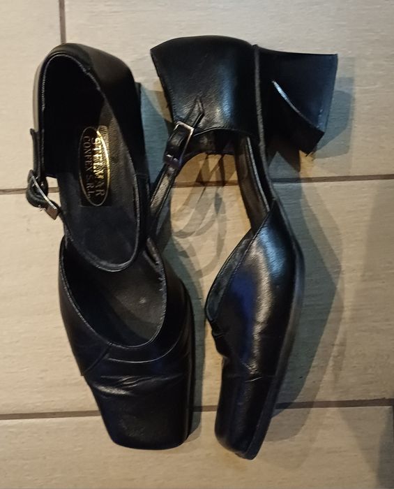 Pantofi dama din piele naturala