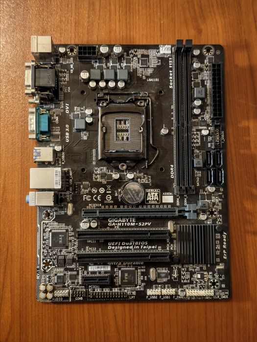 Gigabyte H110M-S2PV сокит 1151
