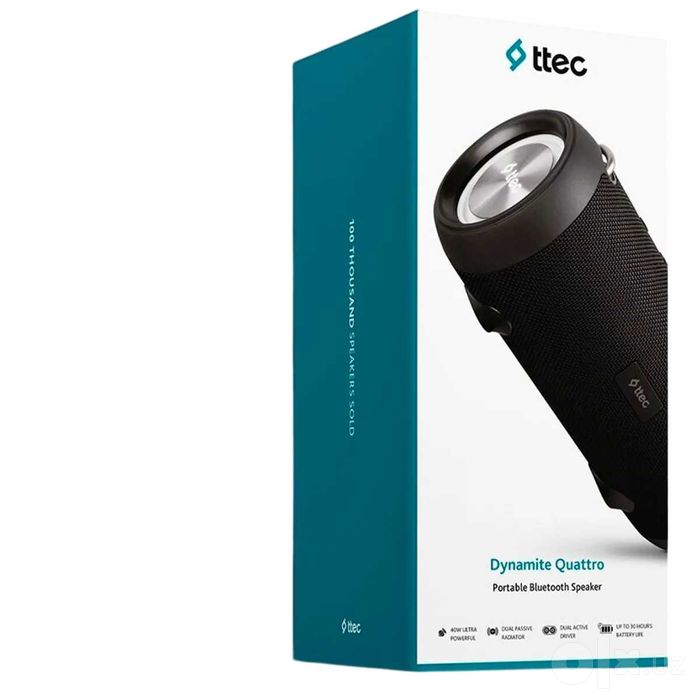 Акустическая беспроводная колонка Ttec Dynamite Quattro / Black +-