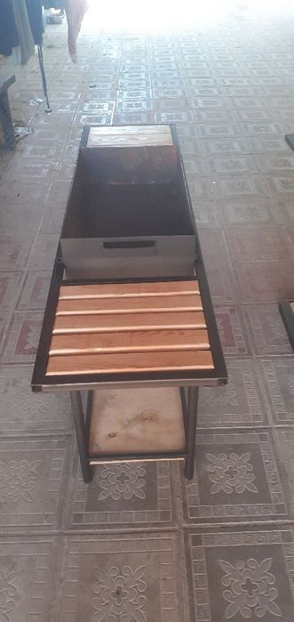 Мангал в стиле лофт