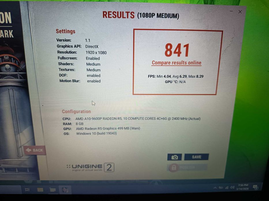 Placa baza laptop HP 17, AMD A10 9600P, video Radeon R7 M445 2gb, ddr4