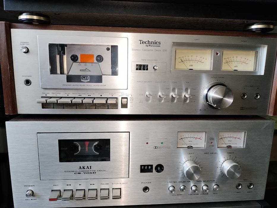 Vand,aplituner,deck AKAI CS-705D,TECHNICS 616