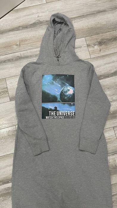 худи длинный The universe