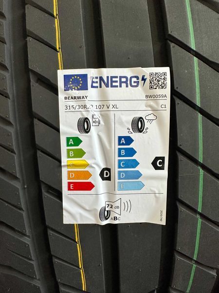 Нови Летни Гуми BEARWAY BW118 315/30R22 107V XL