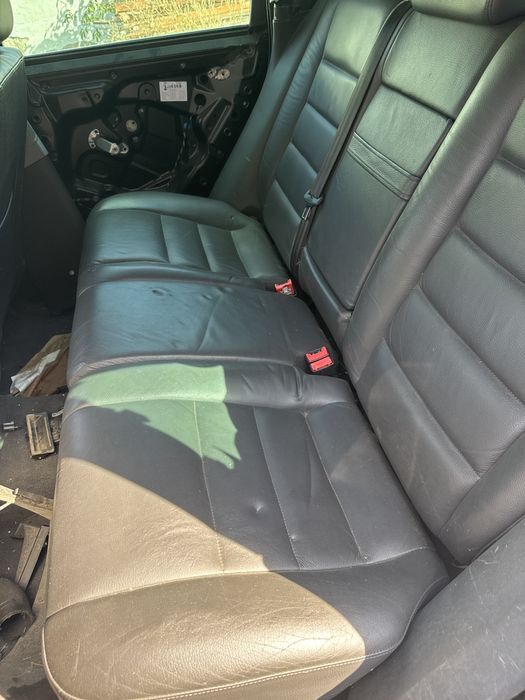 Interior complet piele cu incalzire scaune fata  VOLKSWAGEN TOUAREG 7LA, 7L6, 2005 3.0 V6 TDI BKS