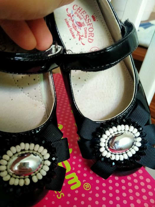 Туфельки лаковые