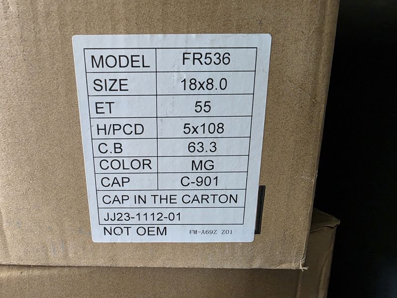 18цола Ford 5x108 Форд 5х108