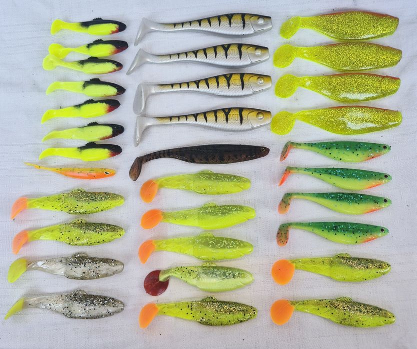 Lot 32 shaduri Relax Diamond, Bomb, Mann's, Daiwa, Westin.