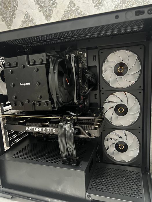 Мощный игровой кейс ryzen 7 9800x3d