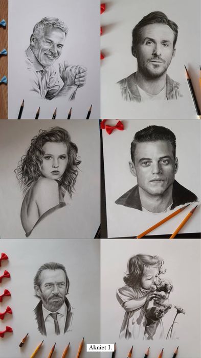 Портреты / подарок на Новый Год