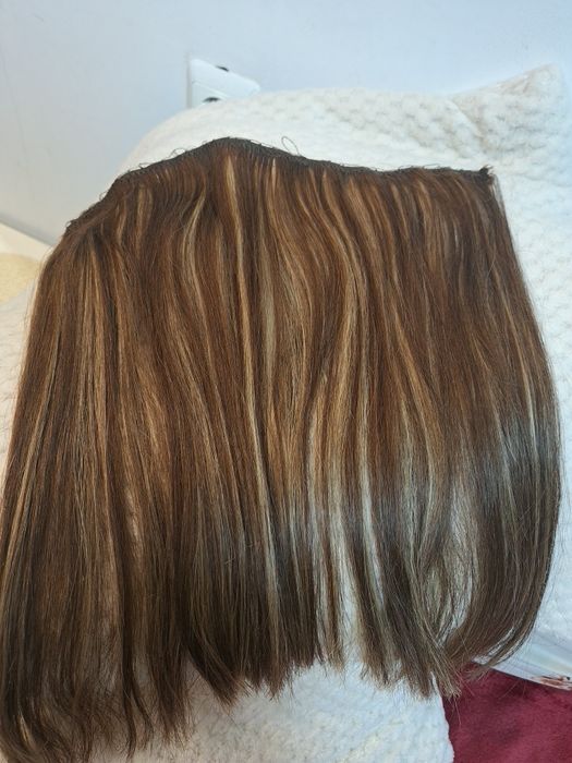 Естествена коса 50гр. С кичури