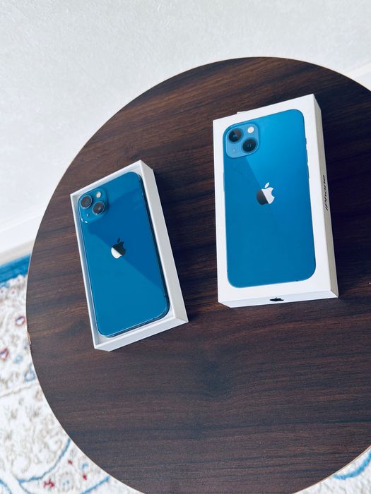 iPhone 13 blue телефон айфон iPhone